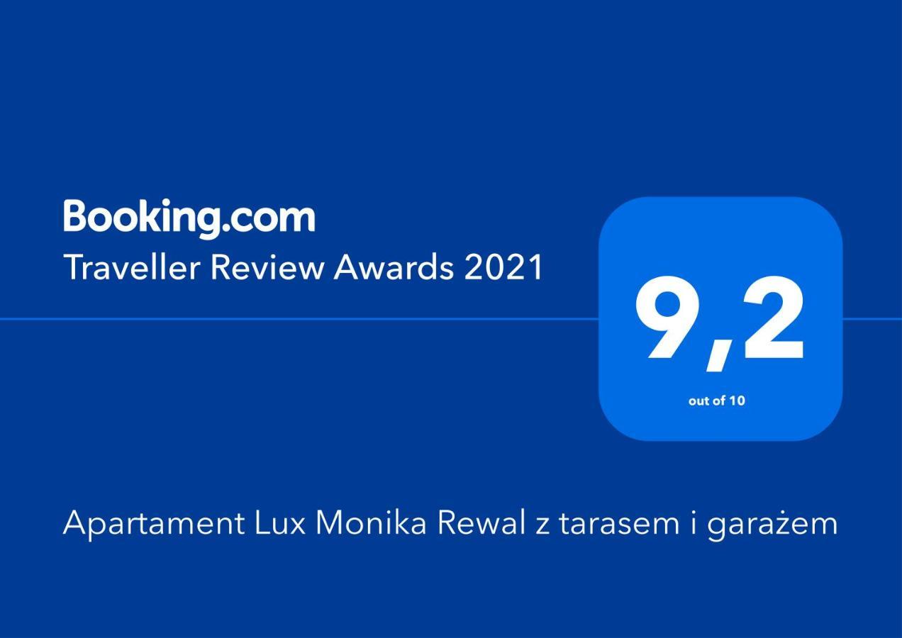 Apartament Lux Monika Rewal Z Tarasem I Garazem المظهر الخارجي الصورة